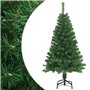 vidaXL Arbre de Noël artificiel avec branches épaisses vert 120 cm PVC