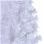 vidaXL Arbre de Noël artificiel avec branches épaisses blanc 120cm PVC