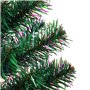 vidaXL Sapin de Noël artificiel pointes iridescentes Vert 180 cm PVC