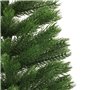 vidaXL Sapin de Noël artificiel mince avec support 120 cm PE