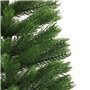 vidaXL Sapin de Noël artificiel mince avec support 150 cm PE