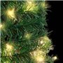 vidaXL Sapin de Noël artificiel escamotable 50 LED vert 120 cm