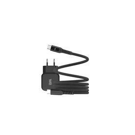 Bundle chargeur 1 port USB-C 20W + c ble USB-C/USB-C noir