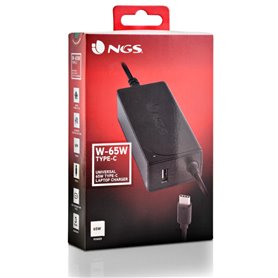 NGS CHARGEUR LAPTOP 65W TYPE C