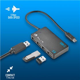 NGS HUB USB C (4 PORTS USB 3.0)