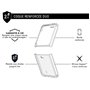 Double Coque Renforcée Samsung Galaxy Z Flip 6 DUO Transparente - Garantie à vie Force Case