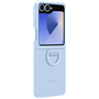 Coque Samsung Galaxy Z Flip 6 Silicone avec anneau Bleu Samsung