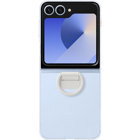 Coque Samsung Galaxy Z Flip 6 avec anneau Transparent Samsung