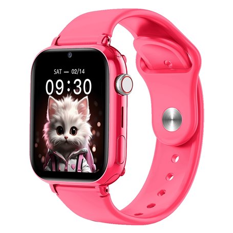 Montre connectée pour enfant FW59 Kiddo 4G Rose Maxcom