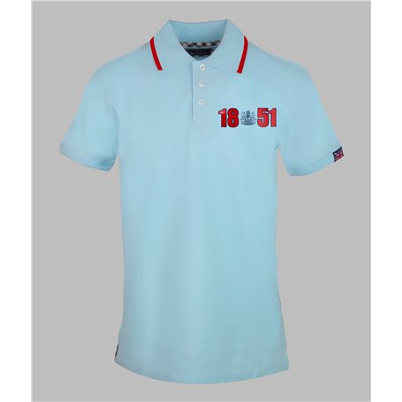 Aquascutum Polo Bleu Homme