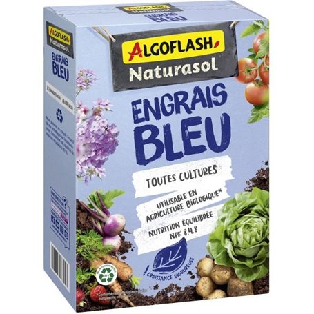 Engrais Bleu - Algoflash Naturasol - 100% Naturel - 1