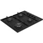 Beko HIGG 64123 SB plaque Noir Intégré 60 cm Gaz 4 zone(s)