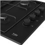 Beko HIGG 64123 SB plaque Noir Intégré 60 cm Gaz 4 zone(s)