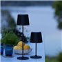 Lampe a poser LED KAAMI BRILLIANT - Noir - Extérieur - 2W - IP44 - Métal et plastique