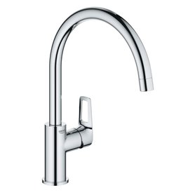 Robinet de cuisine évier monocommande BAULOOP bec haut pivotant - GROHE  31368001