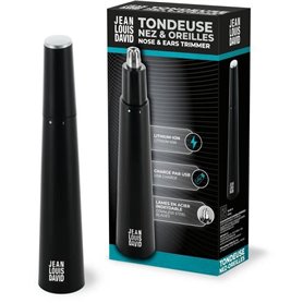 Tondeuse nez-oreilles - Jean Louis David - Lames en acier inoxydable - Batterie Lithium-Ion - Waterproof IPX7