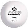 Balles de tennis de table - SCHILDKRÖT - JADE POLY 40+ - blanc -144 pcs.