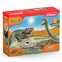 Coffret Duel Aligator/Anaconda, figurines animaux sauvages, Schleich 42559 Wild Life, Pour enfant des 3 ans