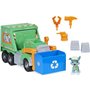 Camion-benne recyclage de Rocky - PAW PATROL - PAT PATROUILLE - 6060259 - Figurine Rocky incluse - jeu enfant