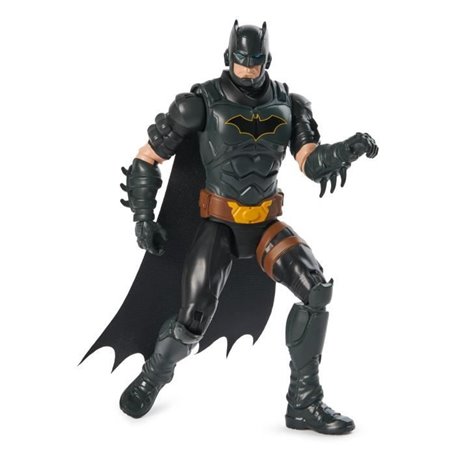 DC Comics BATMAN - Figurine Batman 30 Cm S6 2023 - Figurine Batman Articulée 30 Cm - Revivez Les Aventures De L'homme Masqué Ou 