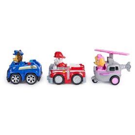 SPIN MASTER PACK DE 3 VEHICULES RETRO FRICTION La Pat' Patrouille