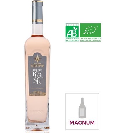 Magnum Château de Berne Côtes de Provence - Vin rosé de Provence - Bio