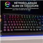 THE G-LAB KEYZ RUBIDIUM CLAVIER MÉCANIQUE RED SWITCH ET RGB COMPLeTEMENT PERSONNALISABLE AVEC REPOSE-POIGNET - AZERTY