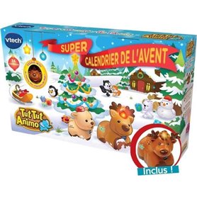 Calendrier de l'avent Tut Tut Animo - VTECH - 24 pieces et un animal électronique - Mixte - A partir de 12 mois