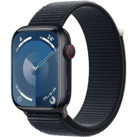 Apple Watch Series 9 GPS - 45mm - Boîtier Midnight Aluminium - Bracelet Midnight Sport Loop