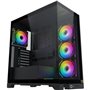 Boîtier PC - XIGMATEK - Endorphin Ultra (Noir) - Moyen tour - Format ATX - Ventilateurs LED A-RGB