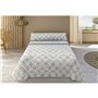 Jeu de draps Libela NAHUM Bleu Lit 1 persone