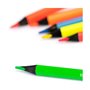 Crayons de couleur Milan 7123306 Phosphorescent Métallisé (6 Unités)