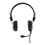 Casques avec Microphone Bluestork MC-201 Gris Noir/Argenté