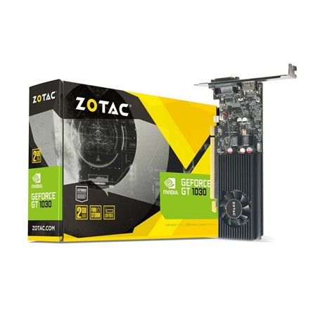 Carte Graphique Zotac ZT-P10300A-10L 2 GB NVIDIA GeForce GT 1030 GDDR5 DDR5