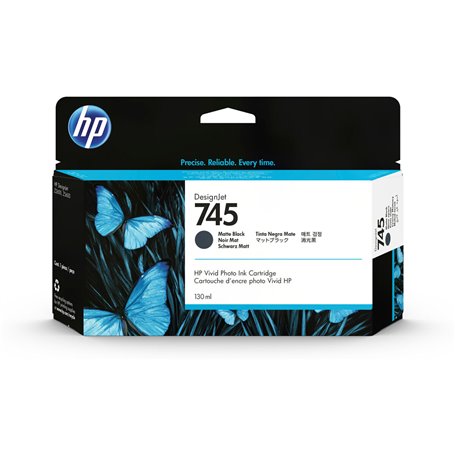 HP Cartouche d'encre DesignJet 745 noir mat