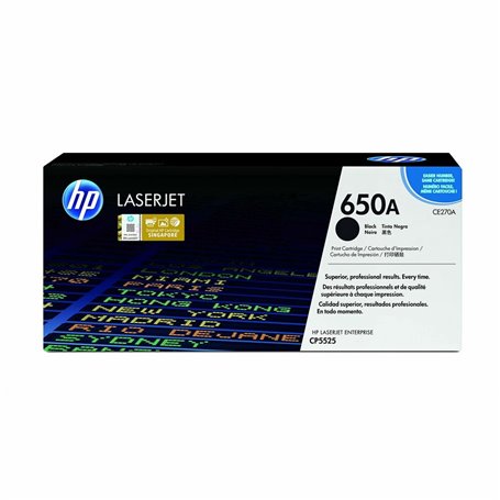 HP 650A toner LaserJet noir authentique