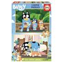 Set de 2 Puzzles Bluey 19406 16 Pièces