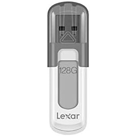 Clé USB Lexar JumpDrive V100 Blanc Blanc/Gris 128 GB