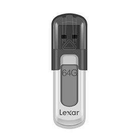 Clé USB Lexar JumpDrive V100 Blanc/Gris 64 GB