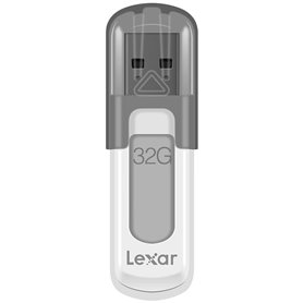 Clé USB Lexar JumpDrive V100 Blanc/Gris 32 GB (1 Unité)