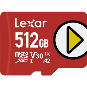 Carte Micro SD Lexar LMSPLAY512G-BNNNG 512 GB