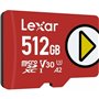 Carte Micro SD Lexar LMSPLAY512G-BNNNG 512 GB