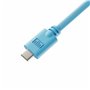 Câble USB A vers USB-C Newskill NS-AC-COILC-B Bleu