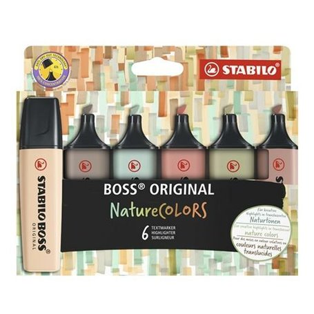 Surligneur Stabilo 70/6-2-2 Multicouleur (6 Unités)