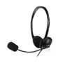 Casques avec Microphone Ewent EW3567 Noir (1 Unité)