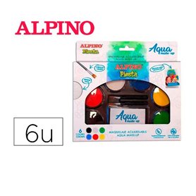 Peinture Faciale Alpino DL000620 Multicouleur Aquarelle