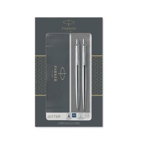 Crayon Parker 2093256 Bleu Argenté (2 Unités)