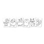 Crayons de couleur Alpino AL002006 Multicouleur Ferme (6 Unités)