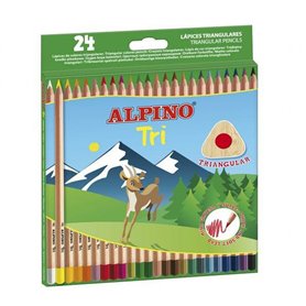 Crayons de couleur Alpino AL000129 Multicouleur 24 Pièces
