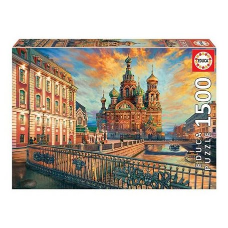 Puzzle Educa San Petesburgo (1 Unité) (1500 pcs)